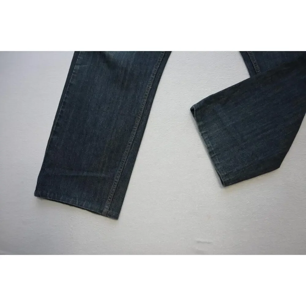 Levi's 505 Regular‎ Fit Straight Blue Denim Jeans Mens Size 38 x 29 (Tag38x32)